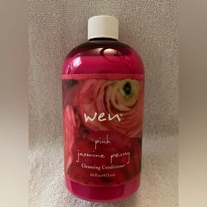 Sealed- New. Wen pink jasmine peony Cleansing Conditioner 16 fl oz With a pump.